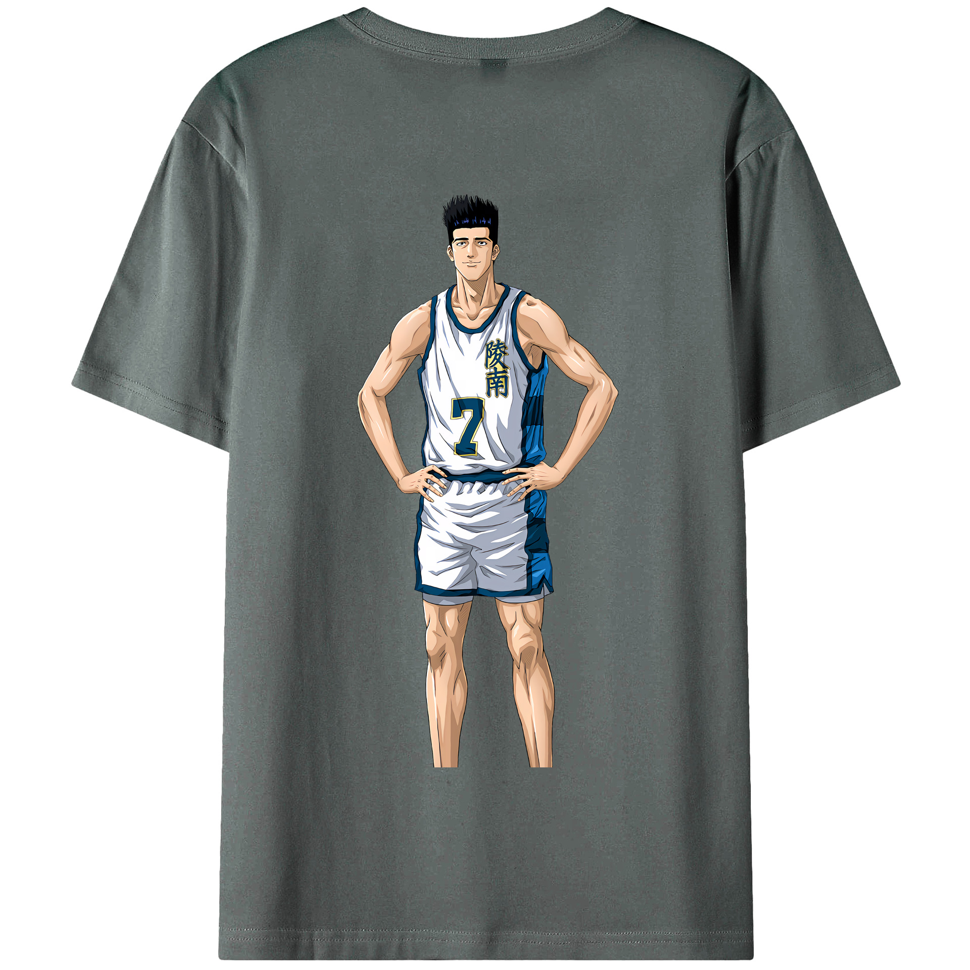 （画像用） SLAM DUNK／スラムダンク 綿100％半袖Tシャツ（背面プリント）